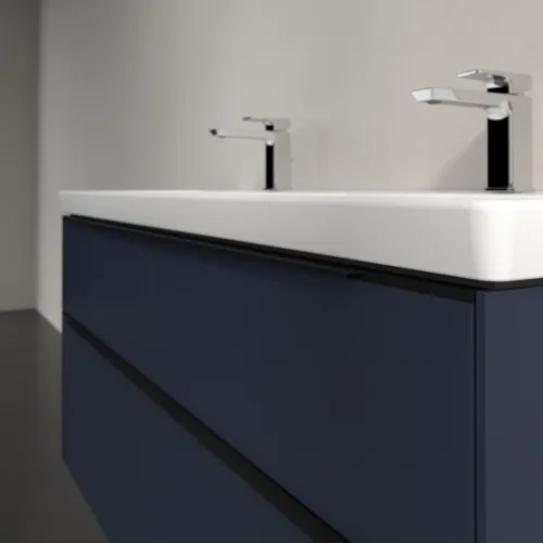 Bild von VILLEROY BOCH Subway 3.0 Waschbeckenunterschrank, mit Beleuchtung, 4 Auszüge, 1272 x 576 x 478 mm, Marine Blue #C568L1VQ