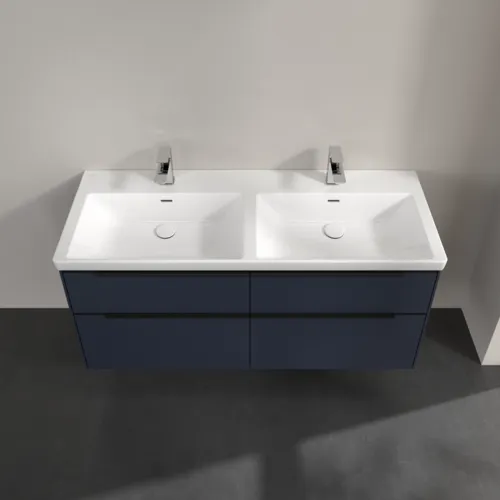 Bild von VILLEROY BOCH Subway 3.0 Waschbeckenunterschrank, mit Beleuchtung, 4 Auszüge, 1272 x 576 x 478 mm, Marine Blue #C568L1VQ