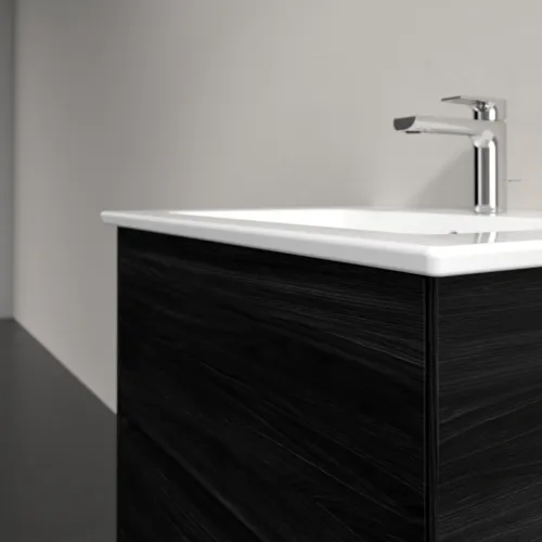 Bild von VILLEROY BOCH Collaro Waschbeckenunterschrank, 2 Auszüge, 611 x 610 x 480 mm, Black Oak #C14300AB