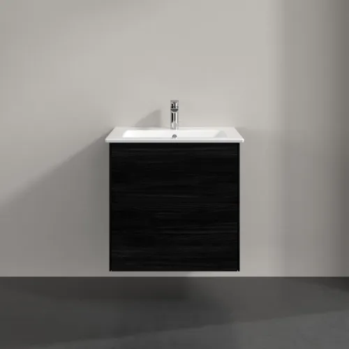 Bild von VILLEROY BOCH Collaro Waschbeckenunterschrank, 2 Auszüge, 611 x 610 x 480 mm, Black Oak #C14300AB