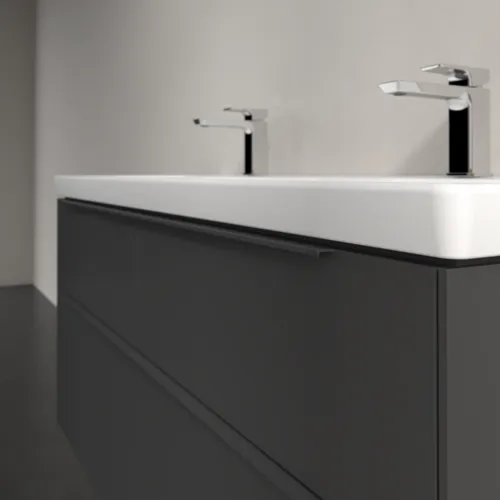 Obrázek VILLEROY BOCH Subway 3.0 Vanity unit, 4 výsuvy, 1272 x 576 x 478 mm, grafitová barva #C56802VR