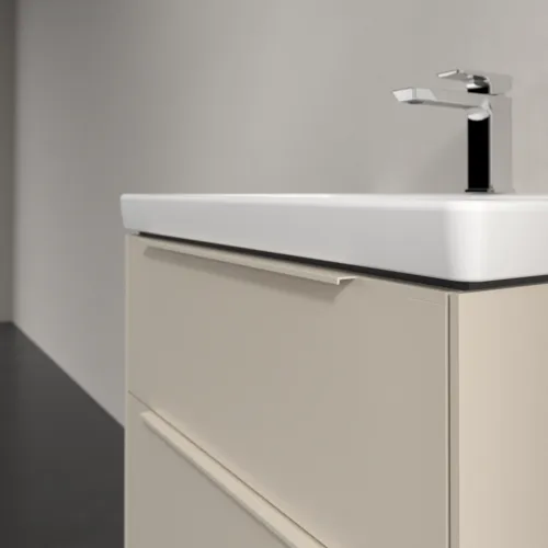 Bild von VILLEROY BOCH Subway 3.0 Waschbeckenunterschrank, 2 Auszüge, 622 x 576 x 478 mm, Cashmere Grey #C57602VN