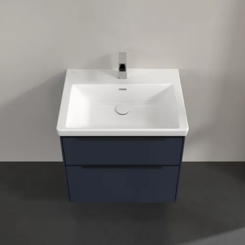 Bild von VILLEROY BOCH Subway 3.0 Waschbeckenunterschrank, 2 Auszüge, 622 x 576 x 478 mm, Marine Blue #C57601VQ