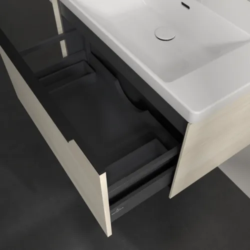 Bild von VILLEROY BOCH Subway 3.0 Waschbeckenunterschrank, 1 Auszug, 772 x 429 x 478 mm, White Oak #C57301AA