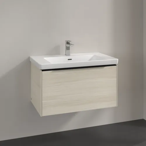 Bild von VILLEROY BOCH Subway 3.0 Waschbeckenunterschrank, 1 Auszug, 772 x 429 x 478 mm, White Oak #C57301AA