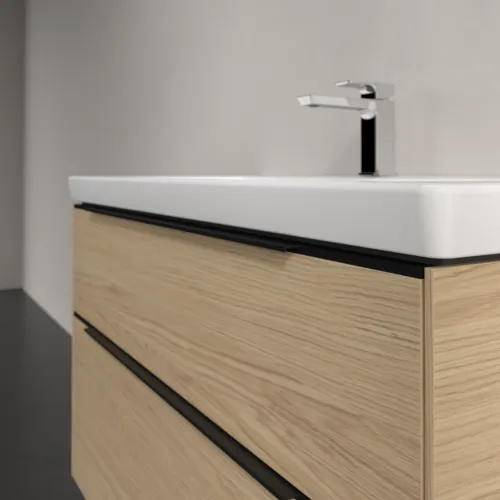 Obrázek VILLEROY BOCH Subway 3.0 Vanity unit, 2 výsuvy, 973 x 576 x 478 mm, dub severský #C57001VJ