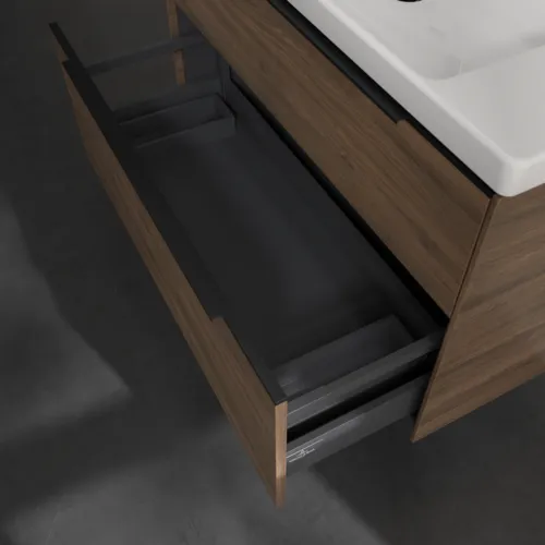 Bild von VILLEROY BOCH Subway 3.0 Waschbeckenunterschrank, 2 Auszüge, 973 x 576 x 478 mm, Arizona Oak #C57001VH