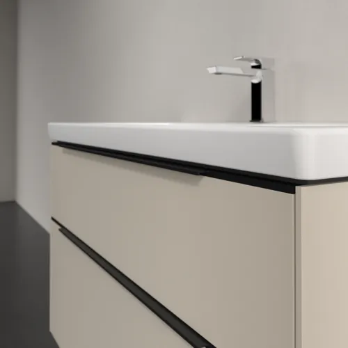 Bild von VILLEROY BOCH Subway 3.0 Waschbeckenunterschrank, 2 Auszüge, 973 x 576 x 478 mm, Cashmere Grey #C57001VN