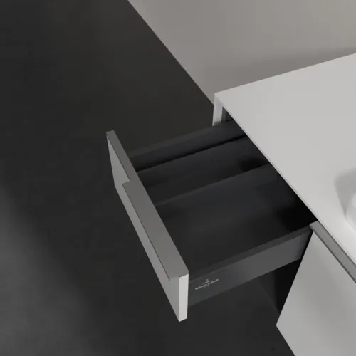 Bild von VILLEROY BOCH Subway 3.0 Waschbeckenunterschrank, 2 Auszüge, 1001 x 423 x 516 mm, Pure White / Pure White #C57100VF