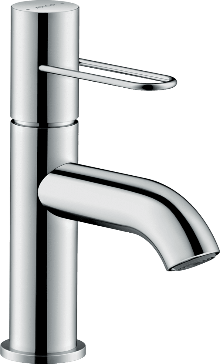 Bild von HANSGROHE AXOR Uno Einhebel-Waschtischmischer 70 mit Bügelgriff und Ablaufgarnitur #38021000 - Chrom