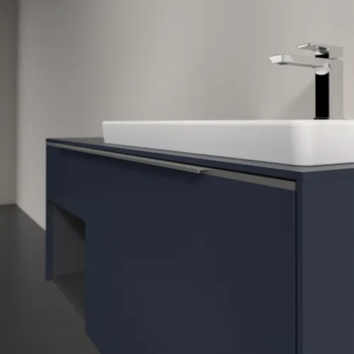 Bild von VILLEROY BOCH Subway 3.0 Waschbeckenunterschrank, 2 Auszüge, 1001 x 423 x 516 mm, Marine Blue / Marine Blue #C57100VQ