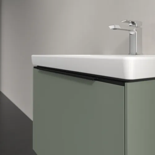 Bild von VILLEROY BOCH Subway 3.0 Waschbeckenunterschrank, mit Beleuchtung, 1 Auszug, 622 x 429 x 478 mm, Soft Green #C575L1AF