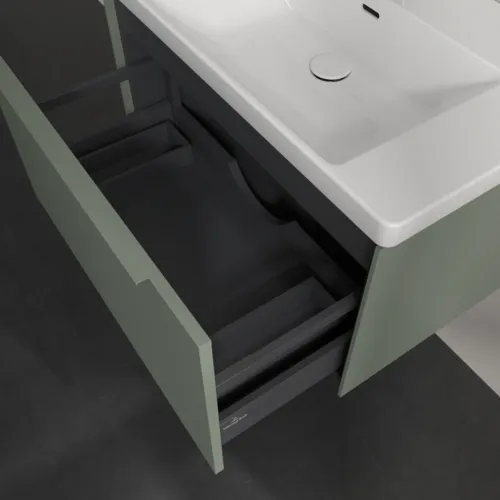 Bild von VILLEROY BOCH Subway 3.0 Waschbeckenunterschrank, 1 Auszug, 772 x 429 x 478 mm, Soft Green #C57302AF