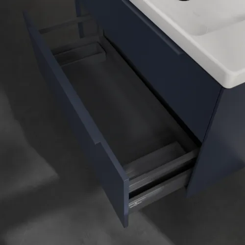 Obrázek VILLEROY BOCH Subway 3.0 Vanity unit, 2 výsuvy, 973 x 576 x 478 mm, Marine Blue #C57002VQ