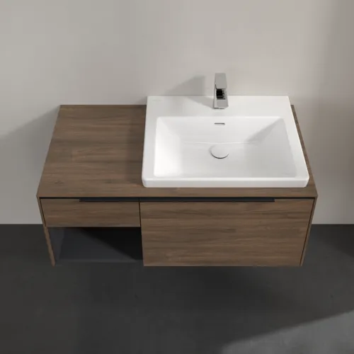 Bild von VILLEROY BOCH Subway 3.0 Waschbeckenunterschrank, 2 Auszüge, 1001 x 423 x 516 mm, Arizona Oak / Arizona Oak #C57101VH