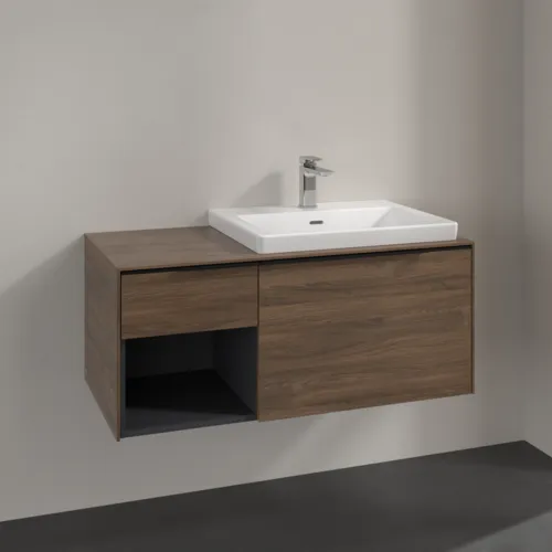 Bild von VILLEROY BOCH Subway 3.0 Waschbeckenunterschrank, 2 Auszüge, 1001 x 423 x 516 mm, Arizona Oak / Arizona Oak #C57101VH