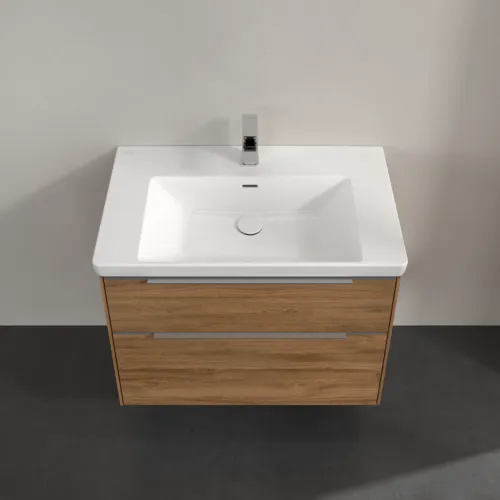 Picture of VILLEROY BOCH Subway 3.0 Vanity unit, 2 pull-out compartments, 772 x 576 x 478 mm, Oak Kansas #C57400RH