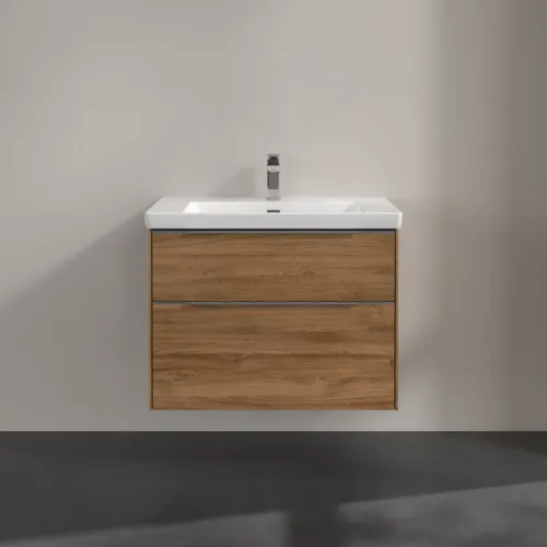 Picture of VILLEROY BOCH Subway 3.0 Vanity unit, 2 pull-out compartments, 772 x 576 x 478 mm, Oak Kansas #C57400RH