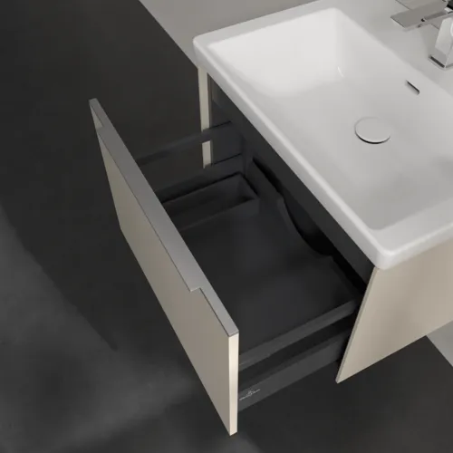 Obrázek VILLEROY BOCH Subway 3.0 Vanity unit, 1 zásuvka, 622 x 429 x 478 mm, Cashmere Grey #C57500VN