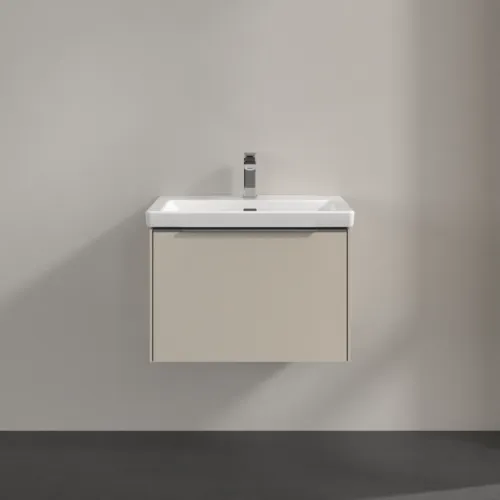 Obrázek VILLEROY BOCH Subway 3.0 Vanity unit, 1 zásuvka, 622 x 429 x 478 mm, Cashmere Grey #C57500VN