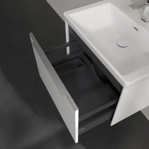 Bild von VILLEROY BOCH Subway 3.0 Waschbeckenunterschrank, 1 Auszug, 622 x 429 x 478 mm, Pure White #C57500VF
