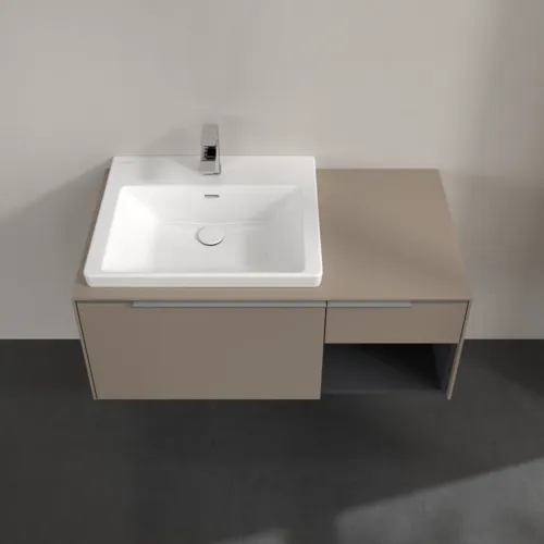 Bild von VILLEROY BOCH Subway 3.0 Waschbeckenunterschrank, 2 Auszüge, 1001 x 423 x 516 mm, Taupe / Taupe #C57200VM
