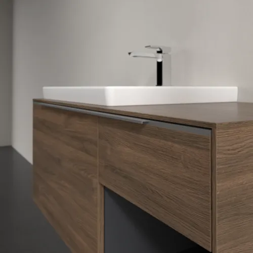Bild von VILLEROY BOCH Subway 3.0 Waschbeckenunterschrank, 2 Auszüge, 1001 x 423 x 516 mm, Arizona Oak / Arizona Oak #C57200VH