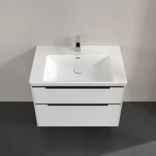 Bild von VILLEROY BOCH Subway 3.0 Waschbeckenunterschrank, 2 Auszüge, 772 x 576 x 478 mm, Pure White #C57401VF