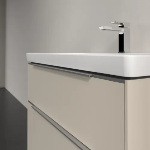 Bild von VILLEROY BOCH Subway 3.0 Waschbeckenunterschrank, 2 Auszüge, 772 x 576 x 478 mm, Cashmere Grey #C57400VN