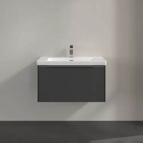Obrázek VILLEROY BOCH Subway 3.0 Vanity unit, 1 zásuvka, 772 x 429 x 478 mm, grafitová barva #C57300VR