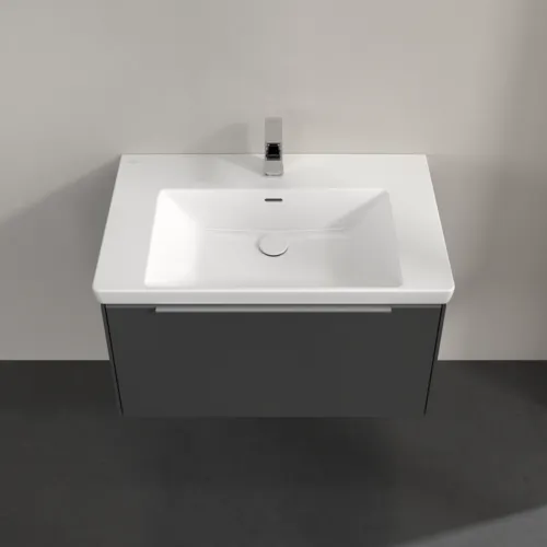 Obrázek VILLEROY BOCH Subway 3.0 Vanity unit, 1 zásuvka, 772 x 429 x 478 mm, grafitová barva #C57300VR