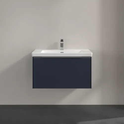 Bild von VILLEROY BOCH Subway 3.0 Waschbeckenunterschrank, 1 Auszug, 772 x 429 x 478 mm, Marine Blue #C57300VQ