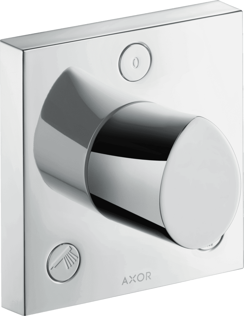 Bild von HANSGROHE AXOR Starck Organic Ab- und Umstellventil Trio/ Quattro 120/120 Unterputz #12731000 - Chrom