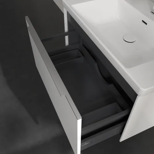 Bild von VILLEROY BOCH Subway 3.0 Waschbeckenunterschrank, 1 Auszug, 772 x 429 x 478 mm, Pure White #C57300VF