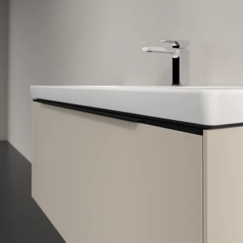 Bild von VILLEROY BOCH Subway 3.0 Waschbeckenunterschrank, mit Beleuchtung, 1 Auszug, 973 x 429 x 478 mm, Cashmere Grey #C569L1VN