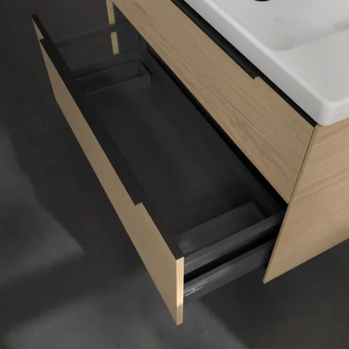 Bild von VILLEROY BOCH Subway 3.0 Waschbeckenunterschrank, mit Beleuchtung, 2 Auszüge, 973 x 576 x 478 mm, Nordic Oak #C570L1VJ