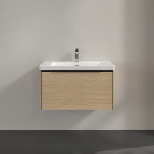 Bild von VILLEROY BOCH Subway 3.0 Waschbeckenunterschrank, 1 Auszug, 772 x 429 x 478 mm, Nordic Oak #C57301VJ