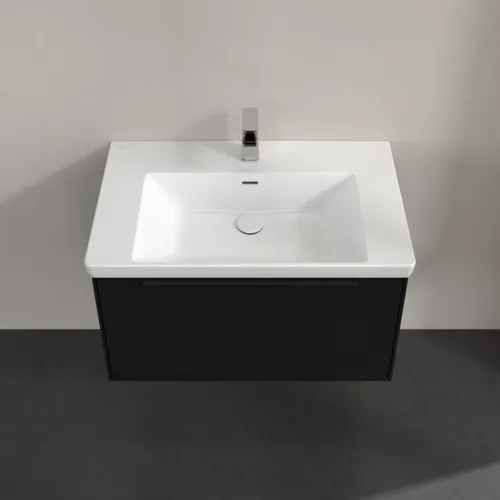 Bild von VILLEROY BOCH Subway 3.0 Waschbeckenunterschrank, 1 Auszug, 772 x 429 x 478 mm, Volcano Black #C57301VL