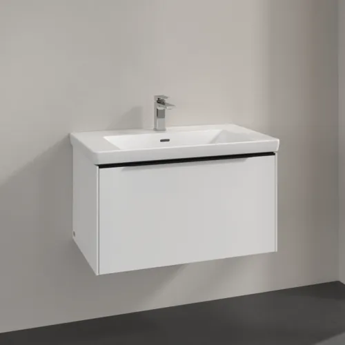 Bild von VILLEROY BOCH Subway 3.0 Waschbeckenunterschrank, 1 Auszug, 772 x 429 x 478 mm, Brilliant White #C57301VE