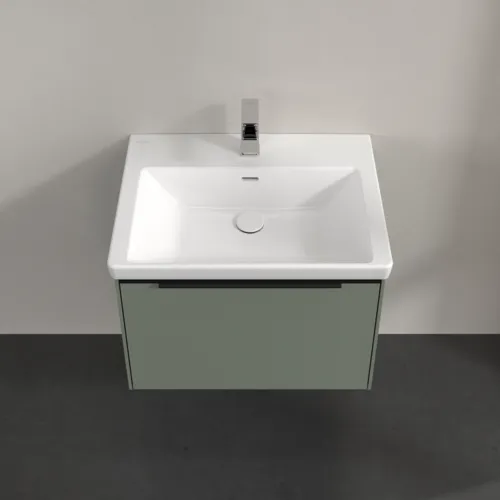VILLEROY BOCH Subway 3.0 Waschbeckenunterschrank, 1 Auszug, 622 x 429 x 478 mm, Soft Green #C57501AF, Bild 4