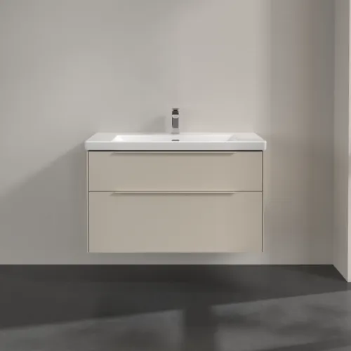 Obrázek VILLEROY BOCH Subway 3.0 Vanity unit, s osvětlením, 2 výsuvy, 973 x 576 x 478 mm, Cashmere Grey #C570L2VN