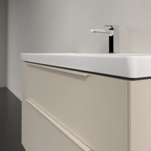 Obrázek VILLEROY BOCH Subway 3.0 Vanity unit, s osvětlením, 2 výsuvy, 973 x 576 x 478 mm, Cashmere Grey #C570L2VN