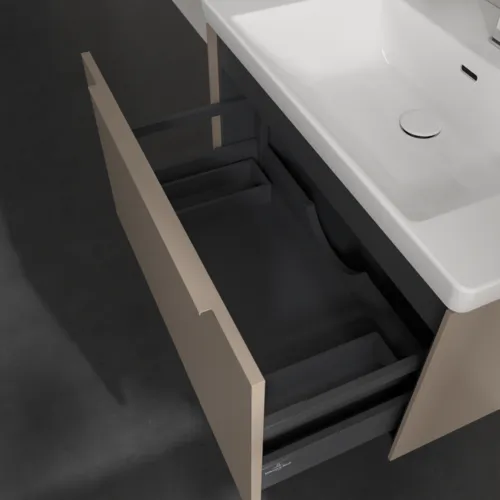 Bild von VILLEROY BOCH Subway 3.0 Waschbeckenunterschrank, 1 Auszug, 772 x 429 x 478 mm, Taupe #C57302VM