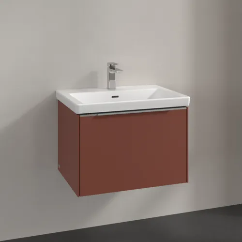 Bild von VILLEROY BOCH Subway 3.0 Waschbeckenunterschrank, 1 Auszug, 622 x 429 x 478 mm, Wine Red #C57500AH