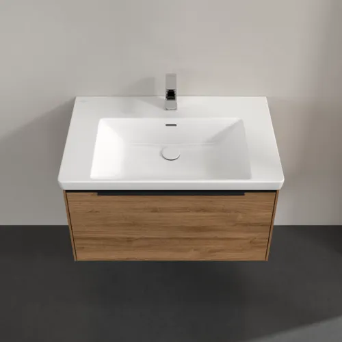 Bild von VILLEROY BOCH Subway 3.0 Waschbeckenunterschrank, 1 Auszug, 772 x 429 x 478 mm, Kansas Oak #C57301RH