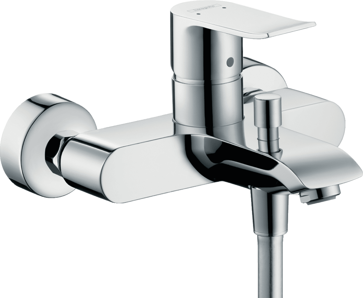 Bild von HANSGROHE Metris Einhebel-Wannenmischer Aufputz #31480000 - Chrom