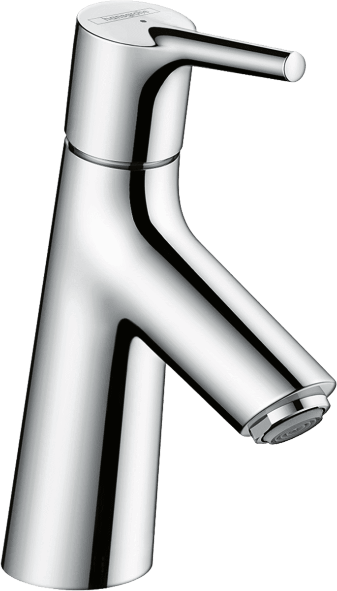 Picture of HANSGROHE Talis S Pillar tap 80 with pin handle for cold water or pre-adjusted water without waste set #72017000 - Chrome
