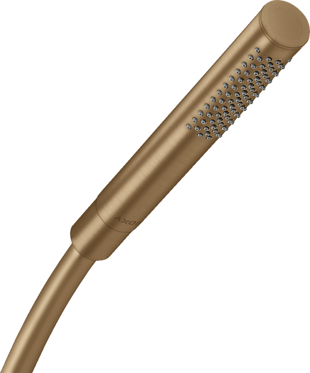 Bild von HANSGROHE AXOR Starck Stabhandbrause 1jet EcoSmart #10531140 - Brushed Bronze