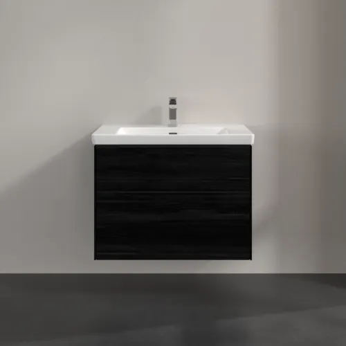 Bild von VILLEROY BOCH Subway 3.0 Waschbeckenunterschrank, 2 Auszüge, 772 x 576 x 478 mm, Black Oak #C57401AB