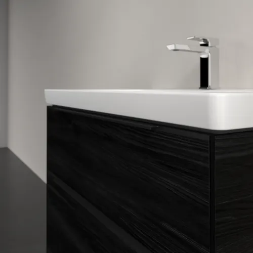 Bild von VILLEROY BOCH Subway 3.0 Waschbeckenunterschrank, 2 Auszüge, 772 x 576 x 478 mm, Black Oak #C57401AB